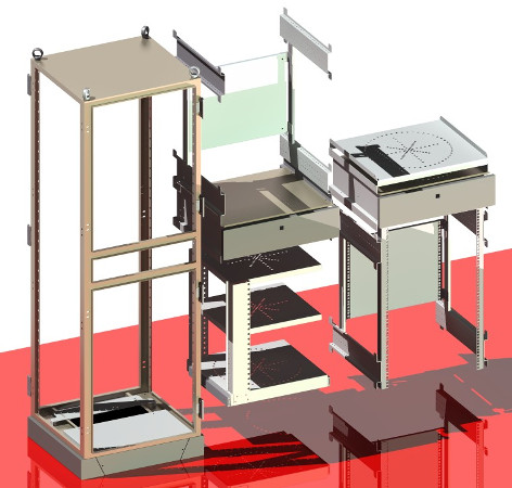 C.R.A. 800 Computer Enclosure